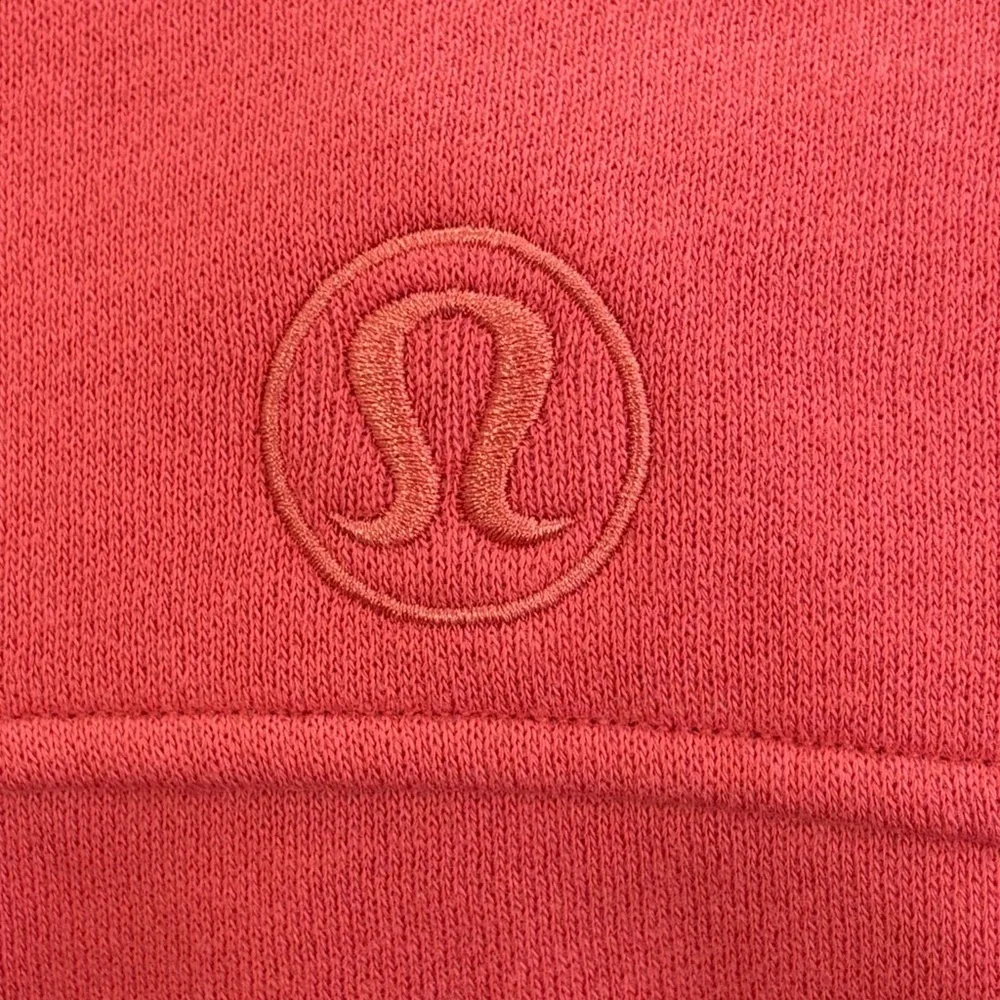 NWT Lululemon Scuba Oversized Funnel Neck Full Zip Pullover XS/S In Desert Red